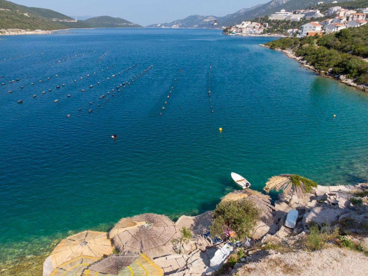 Beautiful Fully Renovated Apartment By The Sea, Large Balcony With Enchanting Views Neum Kültér fotó